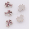 Charms flottants en cristal pour locket flottant, charmes en alliage de zinc